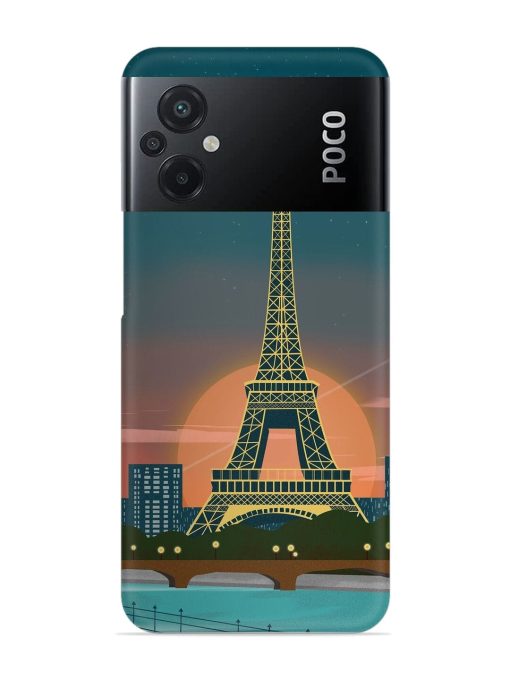 Scenery Architecture France Paris Snap Case for Poco M5 Zapvi