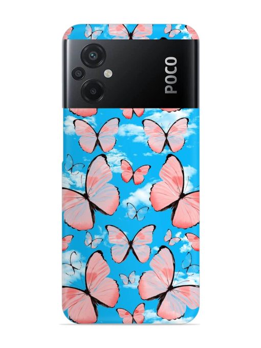 Seamless Pattern Tropical Snap Case for Poco M5 Zapvi