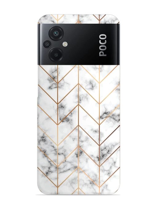 Vector Marble Texture Snap Case for Poco M5 Zapvi