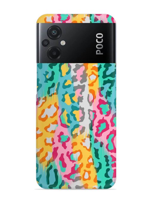 Seamless Vector Colorful Snap Case for Poco M5 Zapvi