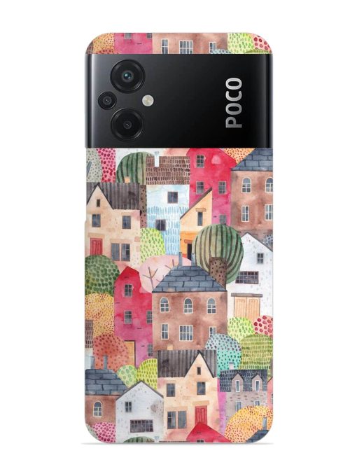 Abstract Seamless Pattern Snap Case for Poco M5