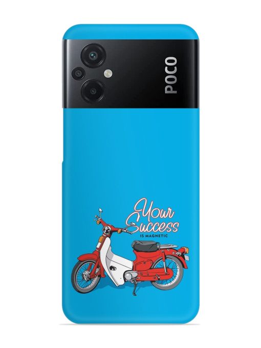 Motorcycles Image Vector Snap Case for Poco M5