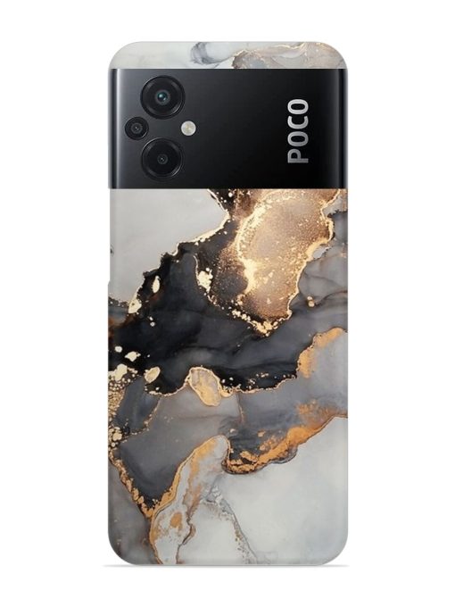 Luxury Abstract Fluid Snap Case for Poco M5