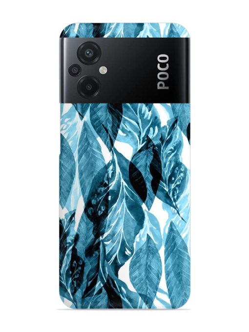 Leaves Pattern Jungle Snap Case for Poco M5 Zapvi