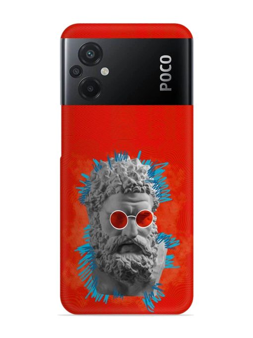 Contemporary Art Concept Snap Case for Poco M5 Zapvi