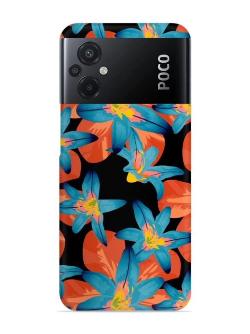 Philippine Flowers Seamless Snap Case for Poco M5