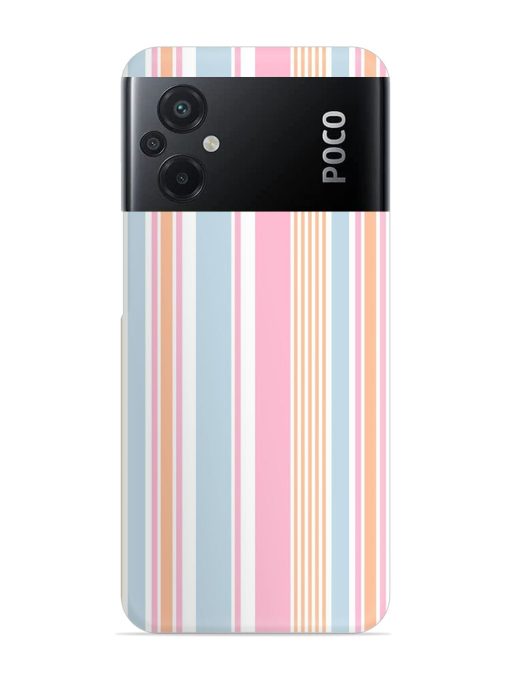 Stripe Seamless Pattern Snap Case for Poco M5