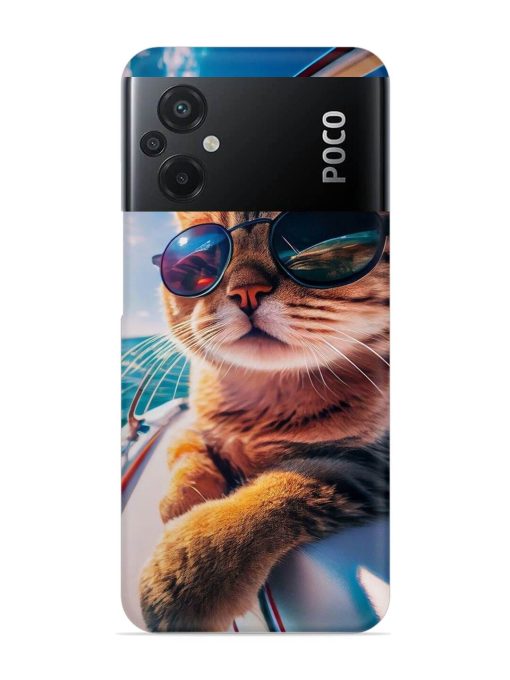 Cat In Style Snap Case for Poco M5 Zapvi