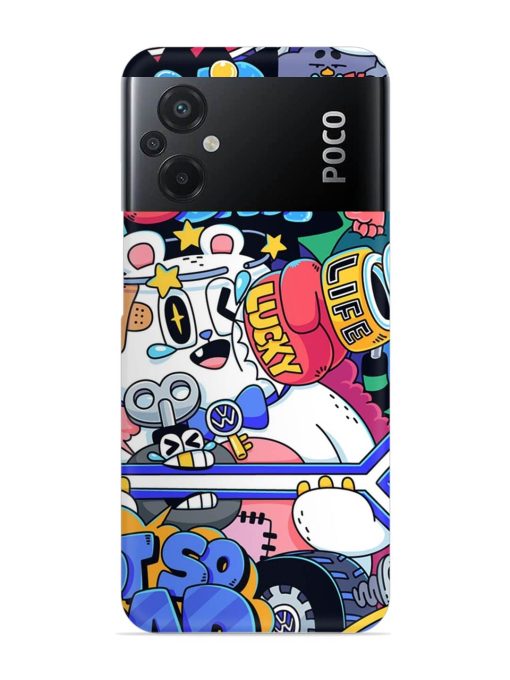 Universal Doodle Snap Case for Poco M5