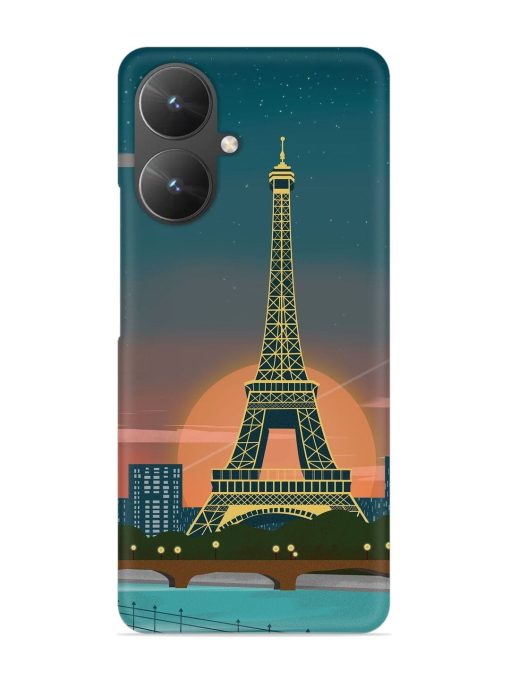 Scenery Architecture France Paris Snap Case for Poco M6 (5G) Zapvi