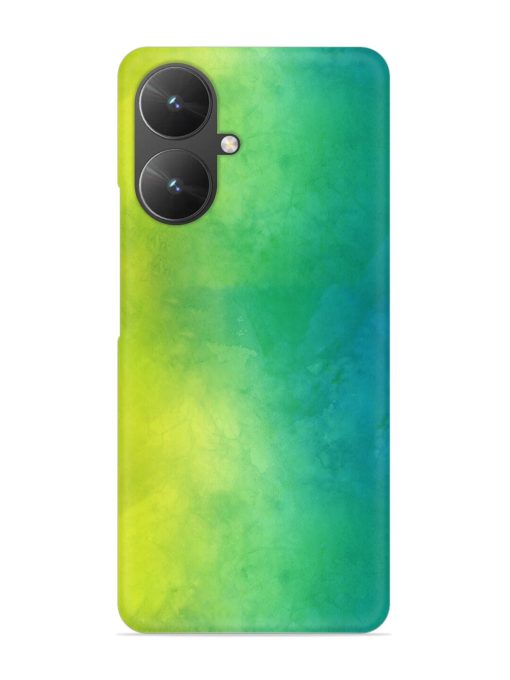 Yellow Green Gradient Snap Case for Poco M6 (5G) Zapvi