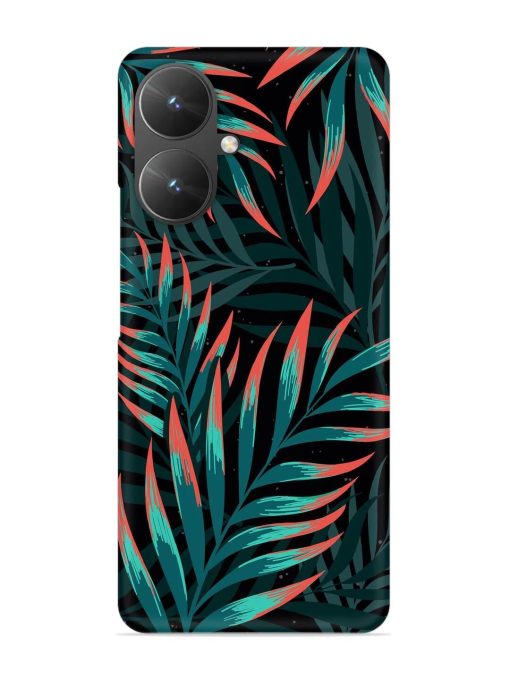 Green Leaf Art Snap Case for Poco M6 (5G) Zapvi