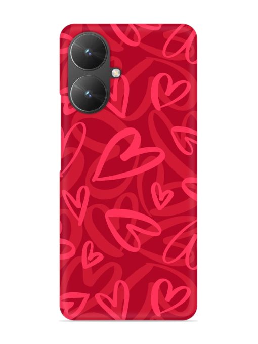 Seamless Romantic Pattern Snap Case for Poco M6 (5G) Zapvi