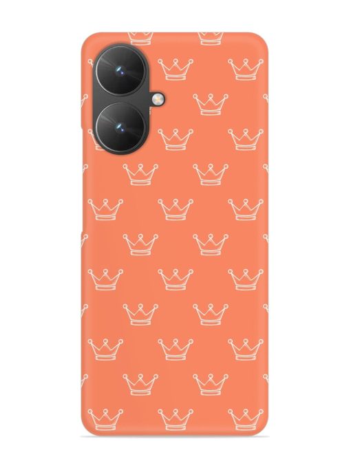 Hand Drawn Crown Snap Case for Poco M6 (5G) Zapvi