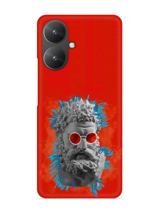 Contemporary Art Concept Snap Case for Poco M6 (5G) Zapvi