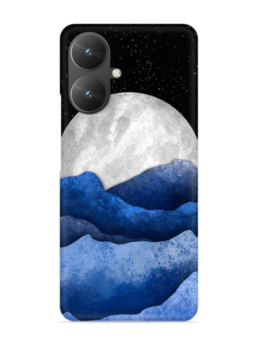 Full Moon Mountain Vector Snap Case for Poco M6 (5G) Zapvi