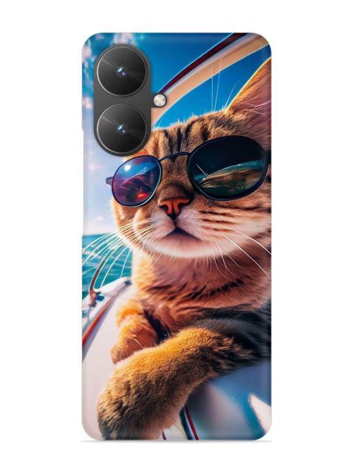 Cat In Style Snap Case for Poco M6 (5G) Zapvi