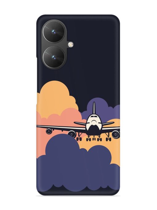 Aeroplane vector Snap Case for Poco M6 (5G) Zapvi