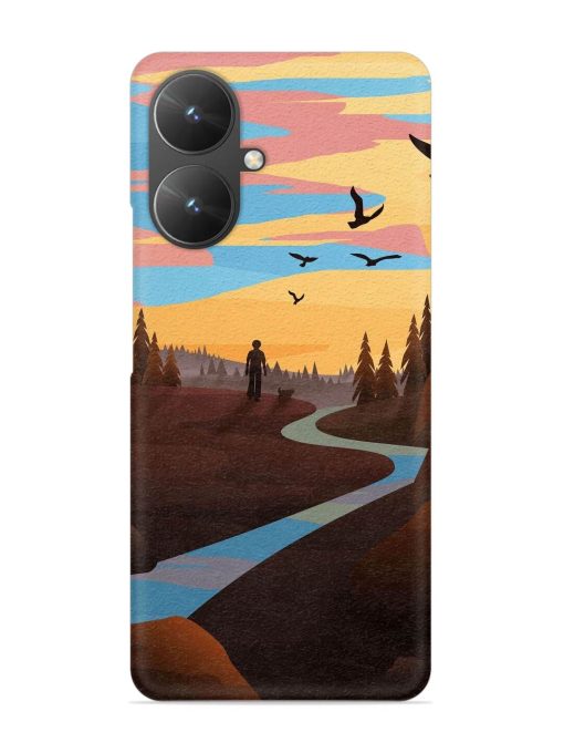 Natural Landscape Art Snap Case for Poco M6 (5G) Zapvi