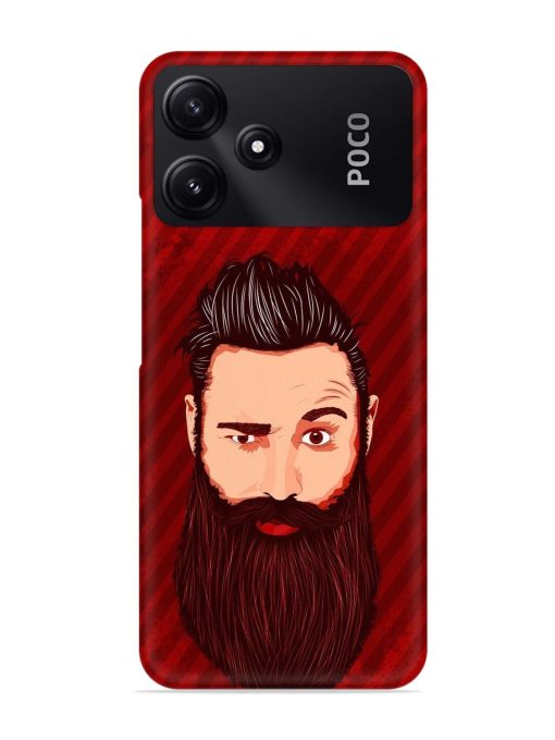 Beardo Man Snap Case for Poco M6 Pro (5G) Zapvi