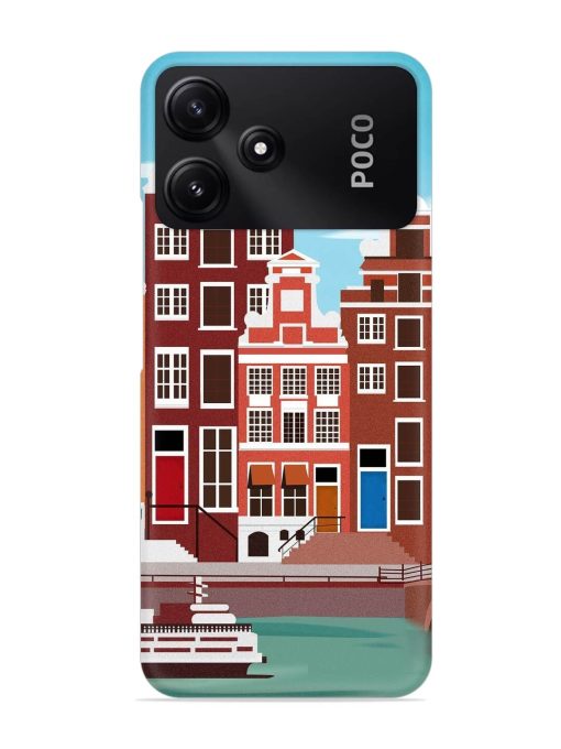 Scenery Architecture Amsterdam Landscape Snap Case for Poco M6 Pro (5G) Zapvi