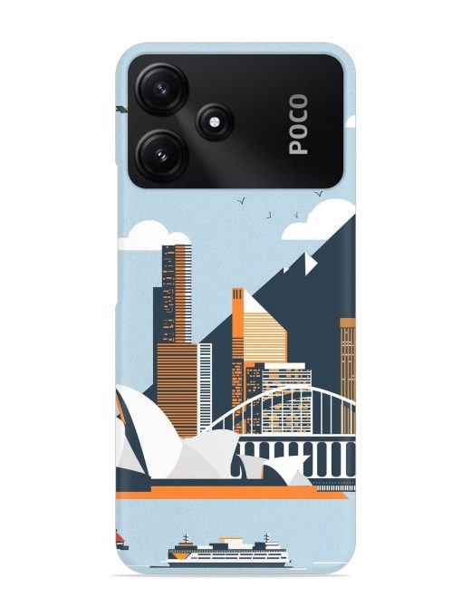 Sydney Opera Landscape Snap Case for Poco M6 Pro (5G) Zapvi