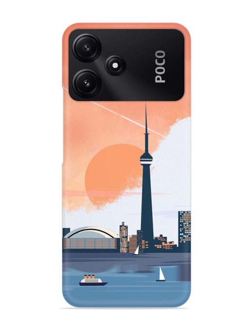 Toronto Canada Snap Case for Poco M6 Pro (5G) Zapvi