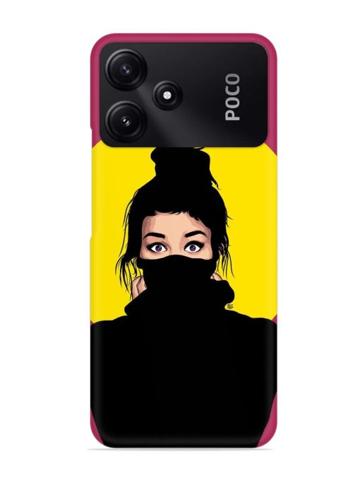 Girly Vector Snap Case for Poco M6 Pro (5G)