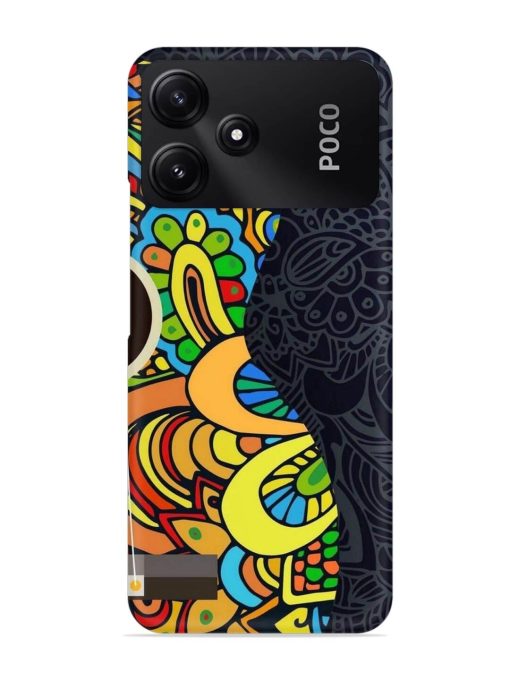 Guitar Vector Art Snap Case for Poco M6 Pro (5G) Zapvi