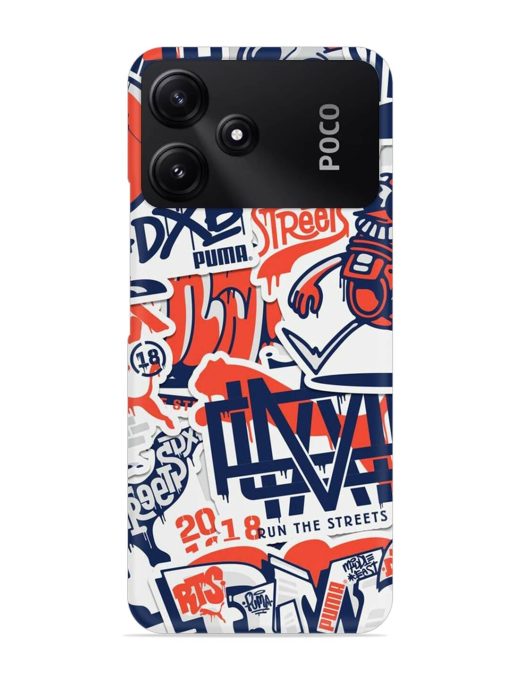 Run The Street Snap Case for Poco M6 Pro (5G) Zapvi