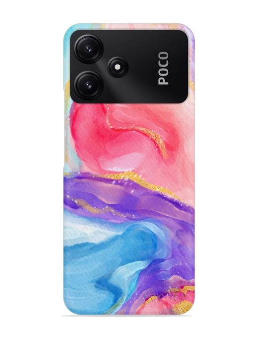 Watercolor Gradient Snap Case for Poco M6 Pro (5G) Zapvi