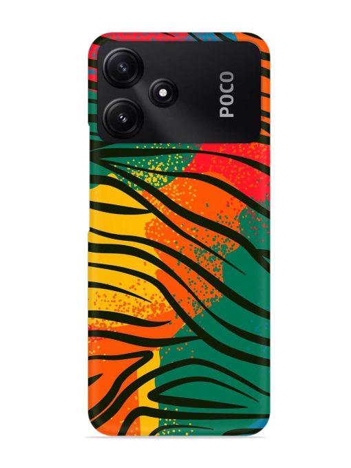 Bright Colorful Snap Case for Poco M6 Pro (5G)