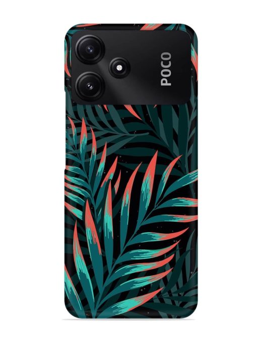 Green Leaf Art Snap Case for Poco M6 Pro (5G)