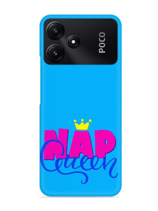 Nap Queen Quote Snap Case for Poco M6 Pro (5G) Zapvi