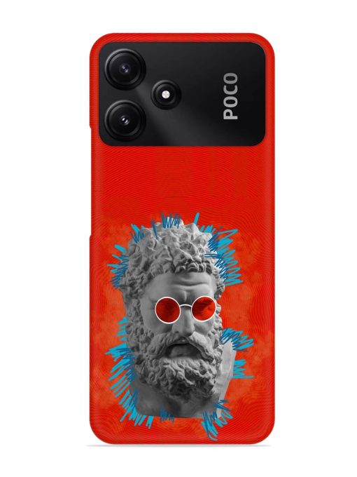 Contemporary Art Concept Snap Case for Poco M6 Pro (5G) Zapvi