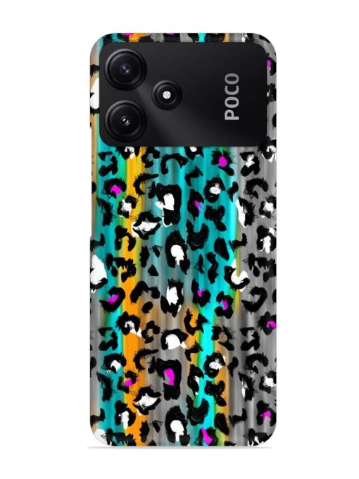 Mix Animal Skin Snap Case for Poco M6 Pro (5G)