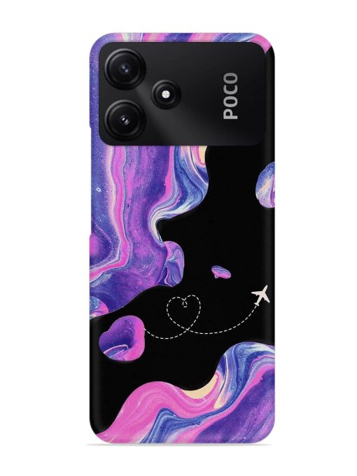 Glitter Art Snap Case for Poco M6 Pro (5G) Zapvi