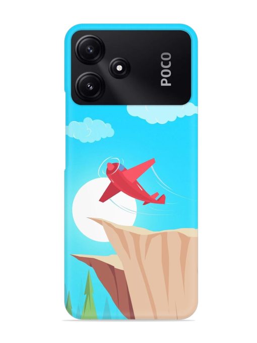 Small Planes In Flight Snap Case for Poco M6 Pro (5G)