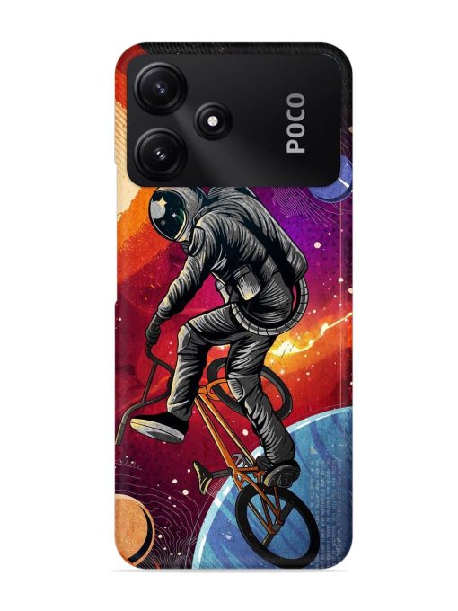 Super Eclipse Bmx Bike Snap Case for Poco M6 Pro (5G)