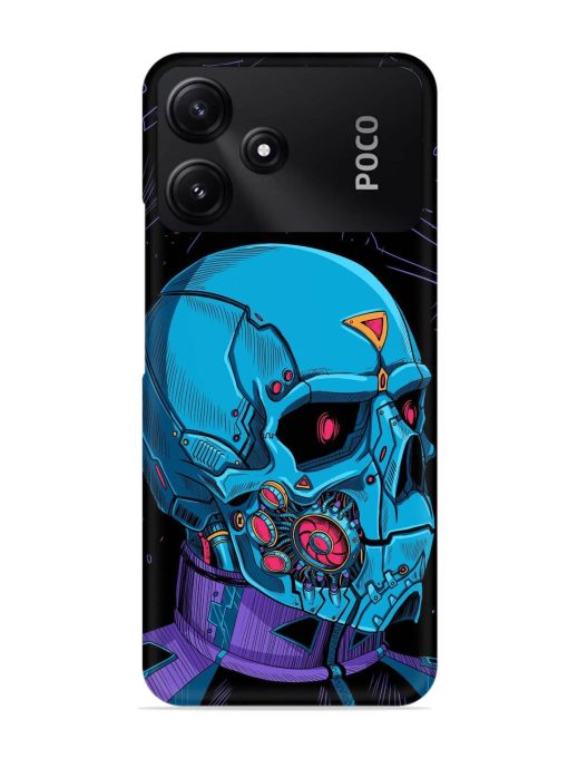 Skull Robo Vector Snap Case for Poco M6 Pro (5G) Zapvi