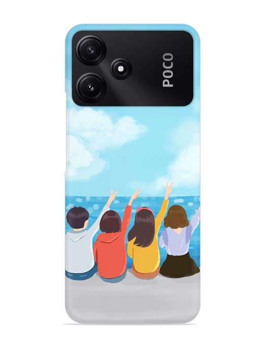 Happy Kids Snap Case for Poco M6 Pro (5G)