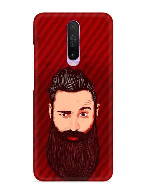 Beardo Man Snap Case for Poco X2 Zapvi