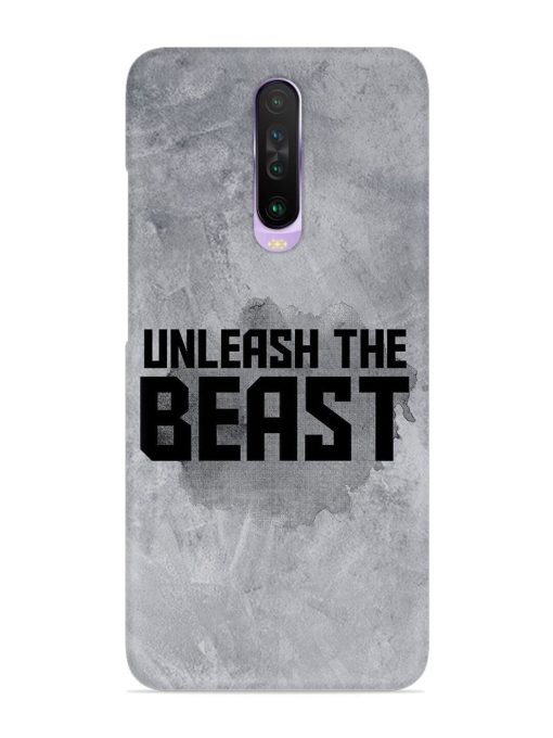 Unleash The Beast Snap Case for Poco X2 Zapvi