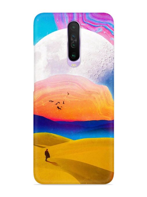 Sandy Desert Snap Case for Poco X2 Zapvi