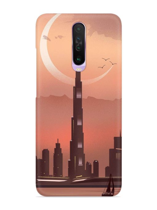 Landmark Burj Khalifa Snap Case for Poco X2 Zapvi