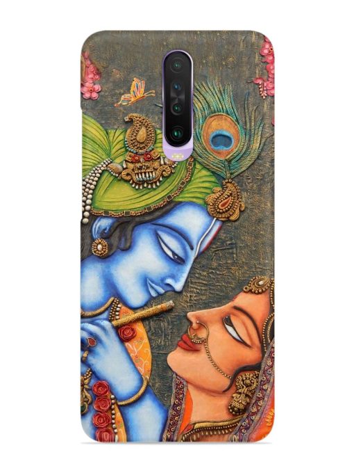 Lord Radha Krishna Flute Art Snap Case for Poco X2 Zapvi