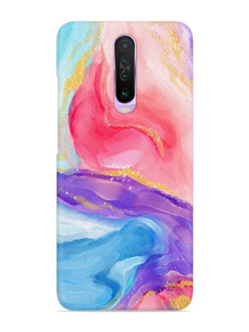 Watercolor Gradient Snap Case for Poco X2 Zapvi