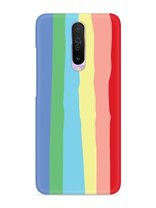 Rainbow Premium Shade Snap Case for Poco X2 Zapvi