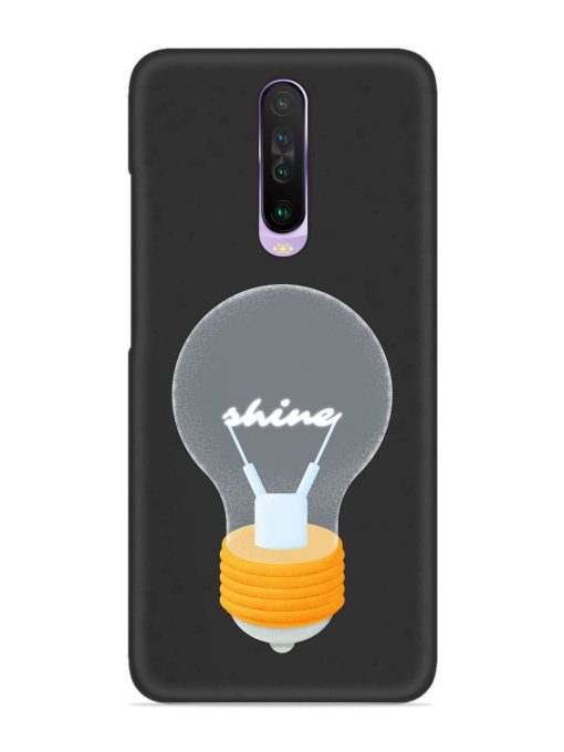 Bulb Background Snap Case for Poco X2