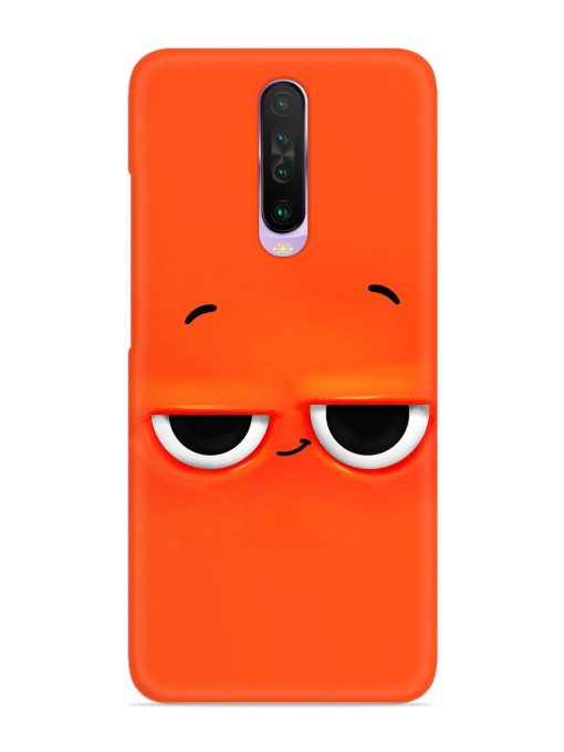 Smiley Face Snap Case for Poco X2 Zapvi